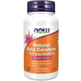 now-beta-karoten-7500mcg-25000iu-90-kap-vege-vitamin-witamina-a-retinol