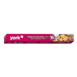 york-papier-do-pieczenia-brazowy-dwustronnie-silikonowy-16-arkuszy-42-38-cm