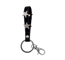 brelok-breloczek-z-karabinkiem-pasek-z-cekinami-glam-rock-czarny-12cm