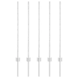 slupek-ogrodzeniowy-5-szt-srebrny-100-cm-stal