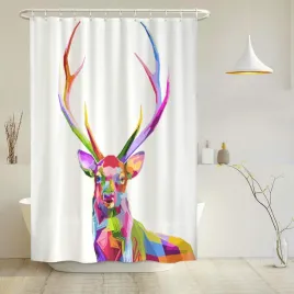 antyplesniowa-zaslona-prysznicowa-180-x-200-cm-kolorowy-jelen-z-recyklingu