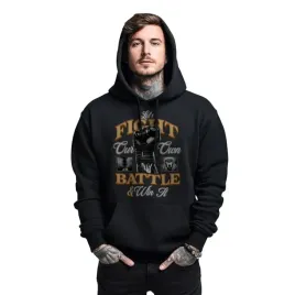 bluza-czarna-meska-z-kapturem-nadruk-boks-fight-our-own-battle
