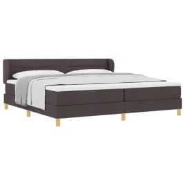 lozko-sprezynowe-z-materacem-ciemny-braz-200-x-200-cm-tkanina