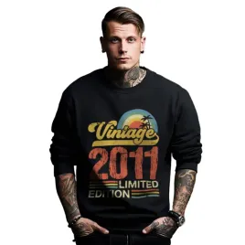 bluza-czarna-meska-nadruk-prezent-urodziny-rocznik-vintage-2011-limited