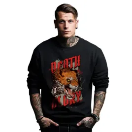 bluza-czarna-meska-nadruk-death-or-glory