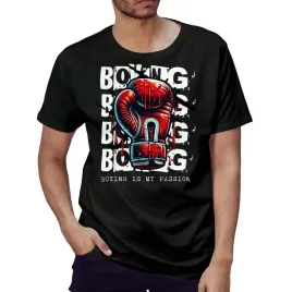 bluza-czarna-meska-nadruk-boxing-glove