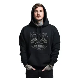 bluza-czarna-meska-z-kapturem-nadruk-boks-brass-knuckles