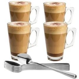 zestaw-4-x-szklanki-do-kawy-latte-macchiato-herbaty-duze-6x-lyzeczki