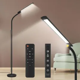 lampa-stojaca-swiatla-dziennego-10000-lux-pilot-dotykowa-czarna