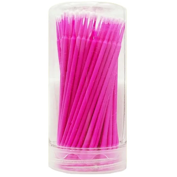 Aplikatory Bezwłókienkowe Do Przedłużania Rzęs Mikro Tuba 2,5mm x100 Sztuk