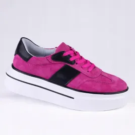 sneakersy-damskie-sportowe-skora-zamsz-puder-fuksja-40