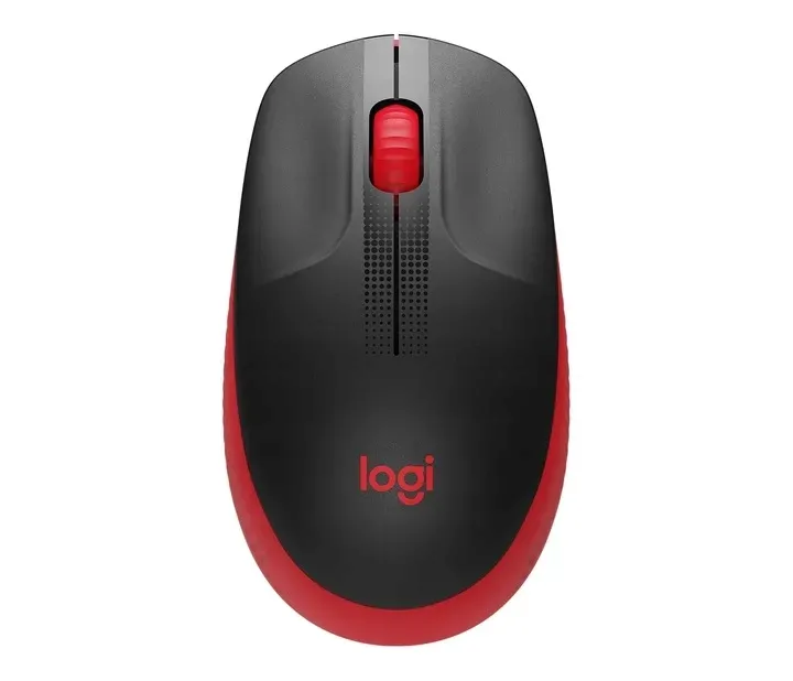 mysz-bezprzewodowa-logitech-m190-red-stan-nowy