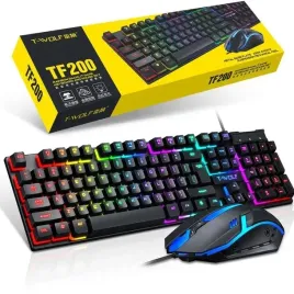 zestaw-gamingowa-mechaniczna-klawiatura-i-myszka-podswietlana-rgb-tf-200