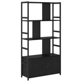 polka-na-ksiazki-czarny-dab-80-x-30-x-1555-cm
