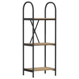 polka-na-ksiazki-dab-rzemieslniczy-40-x-30-x-109-cm