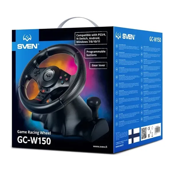sven-gc-w150-kierownica-windows-ps3-ps4-nintendo-switch-android-stan-nowy-stan-opakowania-oryginalne