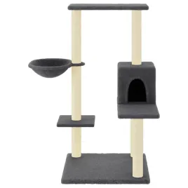 drapak-dla-kota-z-sizalowymi-slupkami-ciemnoszary-95-cm