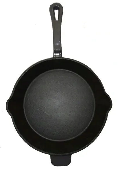 patelnia-zeliwna-26cm-ambition-kolor-czarny-odcienie-szarosci