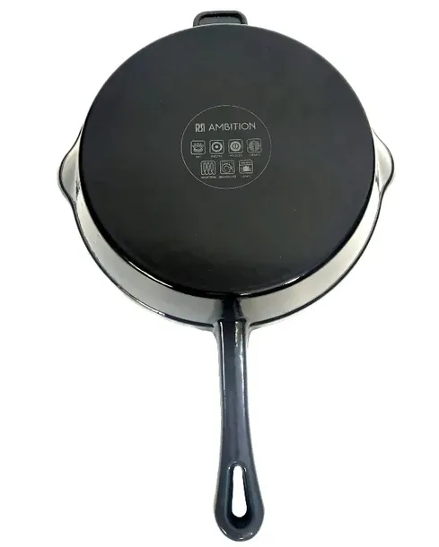 patelnia-zeliwna-26cm-ambition-stan-nowy-rodzaj-tradycyjna