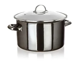garnek-emaliowany-z-pokrywka-metallic-czarny-6-l