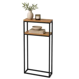 konsolka-toaletka-z-polka-53x20x114-industrialna-loft-dab-craft-zloty