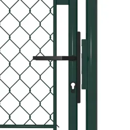 furtka-ogrodowa-stalowa-100-x-200-cm-zielona