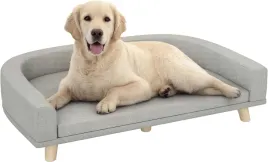pawhut-kanapa-dla-psa-szary-98-cm-x-67-cm