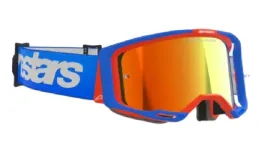 gogle-alpinestars-vision-8-wordmark-niebieskie-z-czerwona-lustrzana-szybka