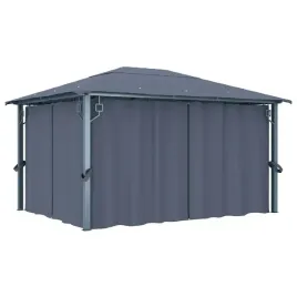 vidaxl-altana-z-zaslonami-i-lampkami-led-4x3-m-antracyt-aluminiowa