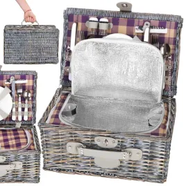 kosz-piknikowy-z-wyposazeniem-termiczny-42x27x20-cm-wiklinowy-szary