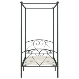 rama-lozka-z-baldachimem-szara-metalowa-100-x-200-cm