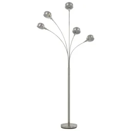 lampa-stojaca-200-cm-5-x-e14-srebrna