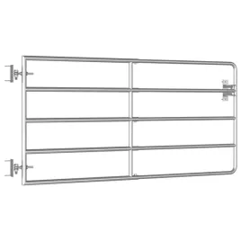 furtka-do-zagrody-5-pretow-stal-95-170-x90-cm-srebrna