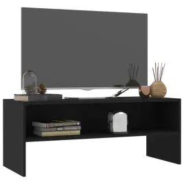 szafka-pod-tv-czarna-100-x-40-x-40-cm-plyta-wiorowa