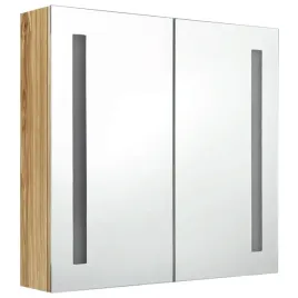 szafka-lazienkowa-z-lustrem-i-led-kolor-debowy-62x14x60-cm