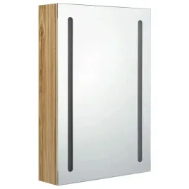 szafka-lazienkowa-z-lustrem-i-led-kolor-debu-50x13x70-cm