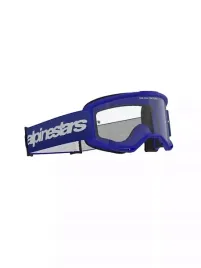gogle-alpinestars-vision-3-wordmark-niebieskie-z-przezroczysta-szybka