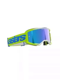 gogle-alpinestars-vision-5-blaze-zolte-fluo-z-niebieska-lustrzana-szybka