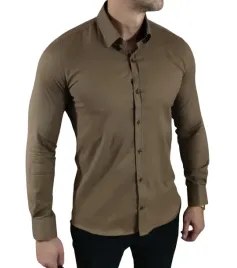 koszula-casualowa-slim-fit-klasyczna-oxford-struktura-brazowa-ego03-s