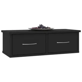 polka-scienna-z-szufladami-czarna-60x26x185cm-plyta-wiorowa