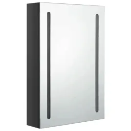 szafka-lazienkowa-z-lustrem-i-led-lsniaca-czern-50x13x70-cm