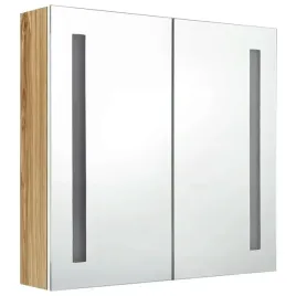 szafka-lazienkowa-z-lustrem-i-led-biel-i-dab-62x14x60-cm