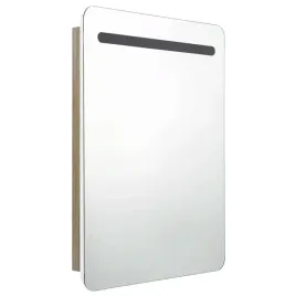 szafka-lazienkowa-z-lustrem-i-led-biel-i-dab-60-x-11-x-80-cm