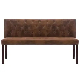 lawka-1485-cm-brazowa-sztuczna-skora-zamszowa