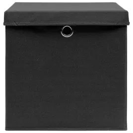 pudla-z-pokrywami-10-szt-czarne-32x32x32-cm-tkanina