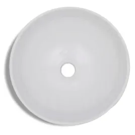 umywalka-z-bateria-mieszajaca-ceramiczna-okragla-biala