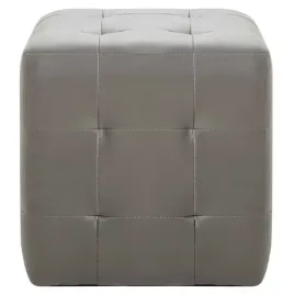 stoliki-nocne-2-szt-szare-30x30x30-cm-sztuczna-skora