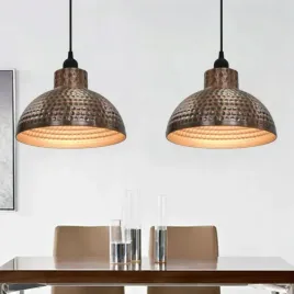 lampy-sufitowe-2-szt-polkuliste-kolor-miedzi