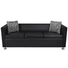 sofa-3-osobowa-ze-skory-syntetycznej-czarna
