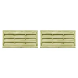 furtki-2-szt-impregnowana-sosna-150-x-75-cm-zielone